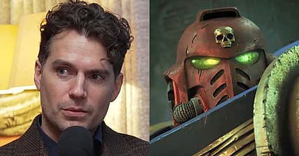 Space Marine Sergeant surveys battlefield in Warhammer 40,000: Cinematic Trailer (2020), Games