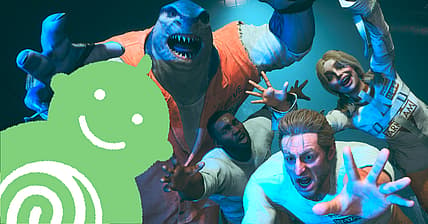 Team runs to cover Sweet Baby Inc. in Suicide Squad: Kill the Justice League (2024)