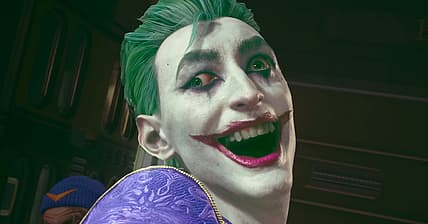 Elseworlds Joker (JP Karliak) suffers a manic episode in Suicide Squad: Kill the Justice League