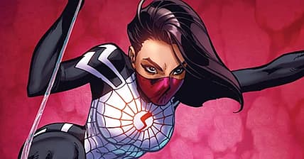 Silk stalks her prey on J. Scott Campbell's variant cover to Silk Vol. 2 #3 (2016), Marvel Comics