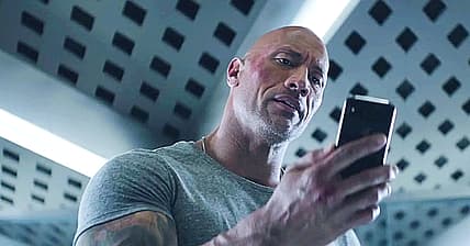 Lucas Hobbs (Dwayne Johnson) answers the call in Fast & Furious Presents: Hobbs & Shaw (2019)