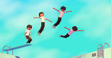 The official promotional image for Julian Glander's Boys Go to Jupiter.