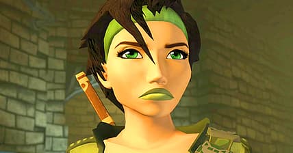 Jade (Jodi Forrest) ready for a fight in Beyond Good & Evil - 20th Anniversary Edition (2024)