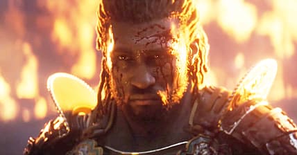 Yasuke (Tongayi Chirisa) reveals himself in Assassin's Creed Shadows (2024), Ubisoft