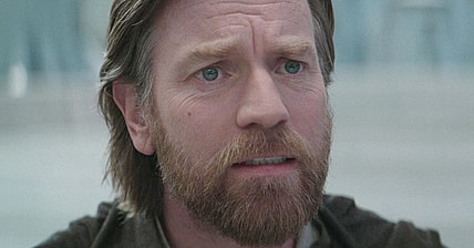 Obi-Wan (Ewan McGregor) bids farewell to Princess Leia (Vivien Lyra Blair) in Obi-Wan Kenobi Season 1 Episode 6 (2022), Disney Plus