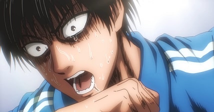 Saitama (Makoto Furukawa) recalls his training in One-Punch Man Season3 (2024), J.C. Staff