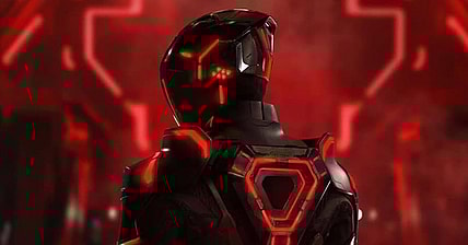 A promo shot for Tron: Ares (2025), Walt Disney Pictures