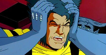 Wolverine (Cal Dodds) has a painful flashback in X-Men: The Animated Series Season 4 Episode 16 "Weapon X, Lies, and Video Tapes" (1996), Marvel Entertainment