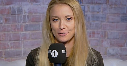 Jules Hardy shares her thoughts on the Lego Jurassic World game for BBC Radio 1 (2015), BBC