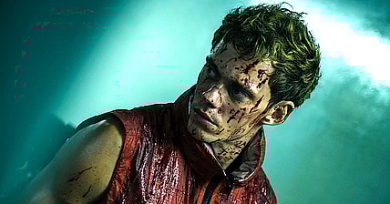 Bill Skarsgård in Boy Kills World courtesy of Roadside Attractions.