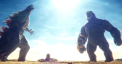 The titular duo establish their superiority in Godzilla x Kong: The New Empire (2024), Legendary