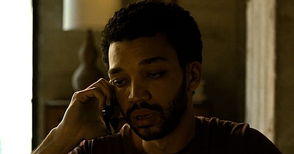 Justice Smith as Aren in The American Society of Magical Negroes (2024), Focus Features