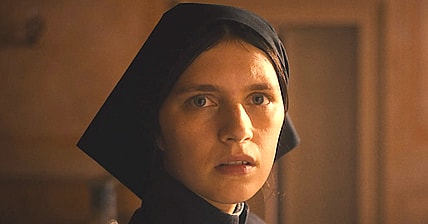 Nell Tiger Free as Margaret in 20th Century Studios' THE FIRST OMEN. Photo courtesy of 20th Century Studios. © 2024 20th Century Studios. All Rights Reserved.