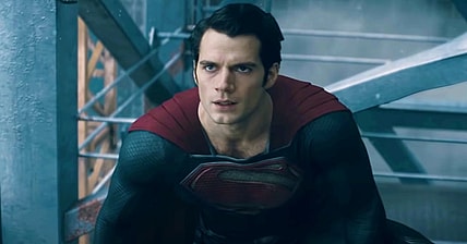 Man of Steel under construction