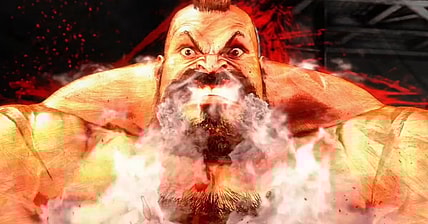 Zangief (Kenta Miyake) lets his rage flow in Street Fighter 6 (2023), Capcom