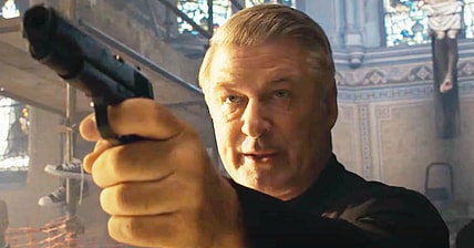 Alec Baldwin as Father Hector McGrath in Pixie (2021), Paramount Pictures