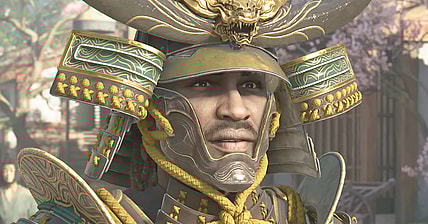 Yasuke (TBA) watches on as Naoe (TBA) strikes out on her own to infiltrate an enemy stronghold in Assassin's Creed Shadows (2024), Ubisoft