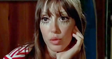 Suzanne (Shelley Duvall) introduces herself in Brewster McCloud (1970), Metro-Goldwyn-Mayer (MGM)