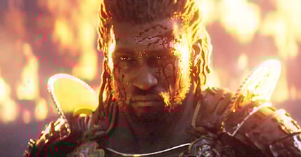 Yasuke (Tongayi Chirisa) reveals himself in Assassin's Creed Shadows (2024), Ubisoft