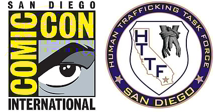 Official San Diego Comic-Con logo / Official emblem of the San Diego Human Trafficking Task Force