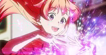 Nico Wakatsuki (Rina Kawaguchi) works her magic in Witch Watch (2025), Bibury Animation Studios