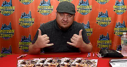 samoa joe wwe comics