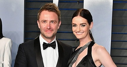 Chris Hardwick and Lydia Hearst