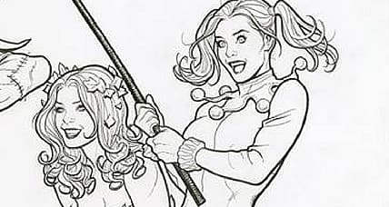 Frank Cho Reveals Funny Harley Quinn Cover!