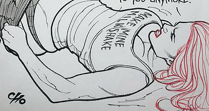 Frank Cho Reveals Hilarious Spider-Man and Mary Jane Cover!