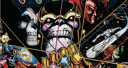 Thanos and Infinity Gauntlet