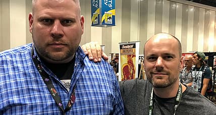 Tom King and Bodyguard Dave