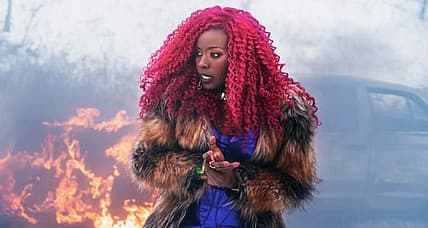 Anna Diop's Starfire Costume for Titans: Season 3 Revealed in New Photos!