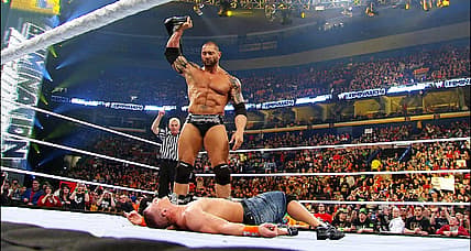John Cena Responds Kindly To Dave Bautista's Lack Of Interest In Starring In Movies Alongside Him