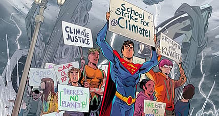 DC Comics And Tom Taylor's Idiocy On Full Display As Jon Kent Superman Strikes For "Climate Justice"