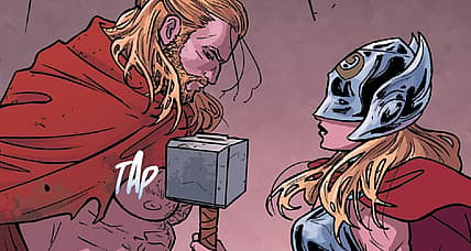 Alleged Thor: Love and Thunder Leaks Reveal First Look At Odinforce Thor, Mjolnir-Wielding Jane
