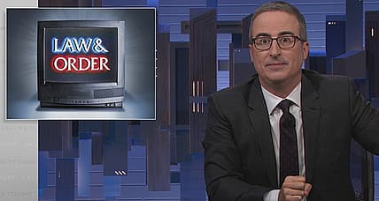 John Oliver Decries 'Law & Order' As Pro-Cop Propaganda: "It's A Complete Fantasy That Many In This