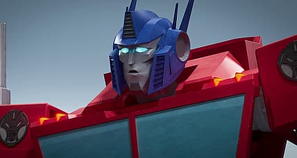 Optimus Prime is confused in Transformers: EarthSpark (2022)