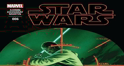 Marvel Star Wars 6 Cover Luke Skywalker Sana Solo Issue Reveal