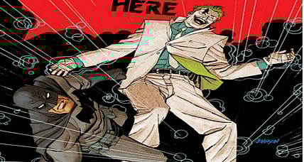 Dark Knight III: The Master Race Variant Cover by Dave Johnson