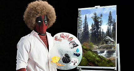 Deadpool Bob Ross