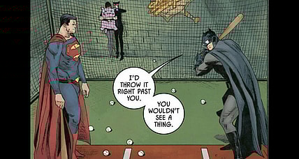 Batman vs Superman Baseball