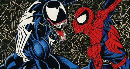 Venom and Spider-Man