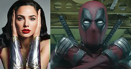 Gal Gadot and Deadpool