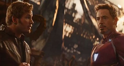 Star-Lord and Iron Man