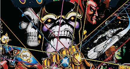 Thanos and Infinity Gauntlet