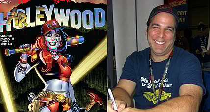 Jimmy Palmiotti and Harley Quinn