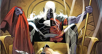 Mighty Thor at the Gates of Valhalla