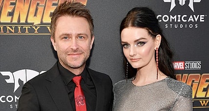Chris Hardwick and Lydia Hearst