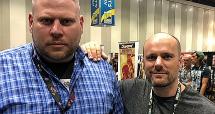 Tom King and Bodyguard Dave