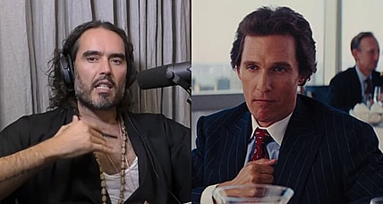 Russel Brand and Matthew McConaughey